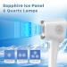 OPT Laser Hair Removal Device Pro - 3 in 1 IPL Home Hair Remover for Women & Men | Painless Beauty Salon Grade with Cooling System for Face Armpits Legs & Bikini Line - Buy Online on GoSupps.com