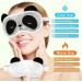 Cooling Eye Mask Set - Cute Animal Plush Sleep Mask for Women - Soft Blindfold & Eye Compress for Spa Travel & Refreshment - White Panda Design - Buy Online on GoSupps.com