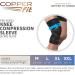 Copper Fit Pro Series Black Large Knee Compression Sleeve - Support and Pain Relief - Buy Online on GoSupps.com