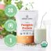 Sprout Living Organic Pumpkin Seed Protein Powder - 20g Plant-Based Protein without Artificial Sweeteners - Non-Dairy, Non-GMO, Vegan, Gluten-Free, Keto-Friendly - 2lb - Buy Online on GoSupps.com