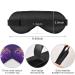 Haskirky Light Blocking Eye Mask - Adjustable Adult Travel Mask for Business Trips, Yoga, Meditation - Comfortable for Deep Sleep and Office Use - Buy Online on GoSupps.com