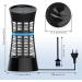 EuQQZZZU 4W Electric Insect Trap Mosquito & Fly Lamp with Dual Safety Tech for Home Use - Perfect for Bedroom Kitchen & Balcony - Buy Online on GoSupps.com