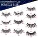 Luisto Magnetic Eyeliner and Eyelashes Kit - 10 Pairs Natural Long 3D False Eyelashes with Tweezer - No Glue Needed - Buy Online on GoSupps.com