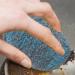 Metal Scrubber Pad - 10 Scouring Scrubbers Pad | Steel Wool Scrubber Pads | Reusable Cleaning Scourer Scrubber | Long Lasting Steel Scrubber for Broiler Racks Pots Pans Tough Cleaning Stoves Sinks - Buy Online on GoSupps.com