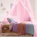 Glow in The Dark Unicorn Bed Canopy - Pink Fluorescent Mosquito Net for Girls Bedroom, Kids & Babies - Buy Online on GoSupps.com