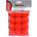 PrideSports Practice Golf Balls, 12 Count Orange Perforated OTH