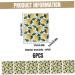 6Pcs Reusable Paper Towels Lemon Print Dish Towels for Kitchen Soft and Absorbent Dish Cloths Quick Drying Dish Rags for Washing Dishes Dish Towels for Kitchen Reusable Paper Towels Washable - Buy Online on GoSupps.com