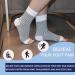 3 Pairs Compression Foot Sleeves For Women & Men-Plantar Fasciitis Ankle Support Socks For Arch support swelling Relief Brace For Joint Pain Achilles Tendonitis Black Large-X-Large - Buy Online on GoSupps.com