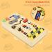 Montessori Busy Board for Babies & Toddlers | 8 Switches Activity Toy | Ideal Montessori Toys for 1-4 Years | International Shipping Available - Buy Online on GoSupps.com