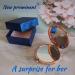 Frosted Compact Mirror - Prominent Friend Design | Ideal Gift for Sisters, Classmates, and Friends - Perfect for Birthdays, Valentine's Day, Graduation, and Thanksgiving - Buy Online on GoSupps.com