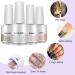 Teerova 5-in-1 Builder Gel Set - 4 Colors 15ml Structure Gel 100 Nail Shapes & File for Perfect Nail Art - International Shipping Available - Buy Online on GoSupps.com