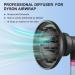 2-in-1 Diffuser & Adaptor for Dyson Airwrap Styler | Convert to Hair Dryer | Compatible with HS01, HS03, HS05 | Black - Buy Online on GoSupps.com