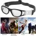 Kuuleeyn Sports Glasses for Kids - Adjustable Children s Sports Eyewear for Football Cycling & Basketball - Black Accessories - Buy Online on GoSupps.com
