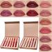 FRJINIE 6 Color Tube Velvet Lipstick Set - Long Lasting Waterproof & Moisturizing Matte Lip Gloss Makeup for Women (Set A) - Buy Online on GoSupps.com