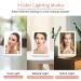 HUOJUCUN Shanker LED Travel Makeup Mirror with Light, Foldable & Portable Lighted Makeup Mirror with Small Magnifying Mirror - Pink - Buy Online on GoSupps.com