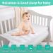 Hygge Hush Waterproof Pack n Play Sheet - Breathable Mini Crib Mattress Cover - Noiseless Toddler Playard Sheet - White (38 x 24 x 5) - Buy Online on GoSupps.com