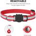 Reflective Airtag Cat Neck Band - Apple Airtag Compatible with Safety Buckle Bell & Holder for Kittens & Puppies - Stylish Red Design - Buy Online on GoSupps.com