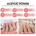 COSCELIA Nail Set Powder Pink 8g - 3D Nail Extensions No Lamp Required | Buy Online - Buy Online on GoSupps.com