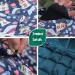 Fleece-Lined Wheelchair Cosy Cover Water Proof Fleece Lining Windproof Warmer Puppy Small Flower Graphic Warm Leg and Lower Body Covers Warm Cover Wheelchair Cover Blanke - Buy Online on GoSupps.com
