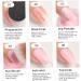 6Pcs Dip Powder 6 Couleurs Acrylique Nail Dip Powder Aucune Lampe UV/LED Requise Kit de Bricolage Longue Dur e S chage Rapide pour D butants DIY Manucure Acrylique Nail Kit - Buy Online on GoSupps.com