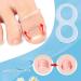 Ingrown Toenail Corrector Providing Quick Relief & Secure Fit Effective Recovery Versatile Usage Made From Transparent Silicone - Buy Online on GoSupps.com