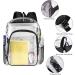Fomaris Heavy Duty Clear Backpack - Transparent Bookbag for School, Work, Stadium, Travel - Black - Buy Online on GoSupps.com