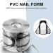 Nail Extension Stickers - 500pcs Self-Adhesive PVC Nail Forms for Nail Art & Stencils | International Shipping - Buy Online on GoSupps.com