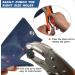 Snap Pliers for Metal Snaps  Heavy Duty Snap Fastener Tool Kit with 3 Dies& 60-Set Stainless Steel 15mm Snaps  for Boat Cover/Tarp/Marine Canvas/Leather Snaps Installation/Replacement-by MinliGUY - Buy Online on GoSupps.com
