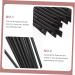 NULYLU 12pcs Eyeliner Brush Eye Shadow Brush Angled Liner Brush Eye Liner Makeup Brush Black Wooden Handle 14.5x0.7x0.5cm Black - Buy Online on GoSupps.com