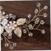 Didiseaon Vintage Hair Comb Rhinestone Gold Hair Comb Gold Leaf Hair Comb Flower Hair Combs for Women Decorative Pearl Hair Comb Rhinestone Hair Comb Tiara Hair Accessories Wedding Bride - Buy Online on GoSupps.com
