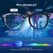 Vimbloom Blue Light Blocking Glasses with UV Protection - Leopard Frame | Anti Eye Fatigue & Glare for Men and Women | VI387 - Buy Online on GoSupps.com