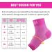 AVIDDA Plantar Fasciitis Compression Socks with Arch Supports - Pain Relief for Arthritis, Sports, Men and Women (Pink, Size L) - Buy Online on GoSupps.com