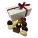 Klingele Klingele Belgian Chocolate with no added sugar in a gold box 185g Diabetic