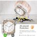 Goton 2-in-1 Waterproof Bling Case for Apple Watch 40mm - Full Glitter Diamond Rhinestone Bumper Cover for Women | Compatible with SE (2nd Gen), Series 6/5/4 - Clear - Buy Online on GoSupps.com