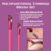 Professional Multi-Function Eyebrow Brush Set - 2 Pieces (Large and Small) - Buy Online on GoSupps.com