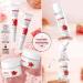 Women Gift Sets 8 Pieces Pomegranate Beauty Products: Cleanser Toner Eye Cream Serum Face Cream - Moisturizes Nourishes Skin Reduces Wrinkles - Buy Online on GoSupps.com