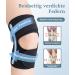Prowaves Kniebandage for Men & Women - Adjustable Velcro Patella Support with Side Stabilizers Orthopedic Knee Brace for Arthritis Meniscus Tear Knee Pain Relief - Anti-Slip 4XL - Buy Online on GoSupps.com