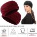 Winter Knitted Headband - Women's Chunky Crochet Ear Warmer Hair Band in Red UK - Buy Online on GoSupps.com