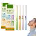 4-in-1 Wellness Herbal Diffusion Pen Natural Herbal Air Inhaler Stick 2025 Upgraded Herbal Diffuser with Mullein Thyme Mint for Lung Health and Fresh Air Sleep Support & Stress Relief (2Pcs 6ml) 6ml 2Pcs