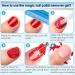 15ML Nail Polish Remover Gel Nail Polish Remover Professional Gel Remover for Nails with Nail File & Nail Polish Scraper Quick & Easy Polish Remover Doesn't Hurt Nails Blue - Buy Online on GoSupps.com