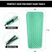 ZAXOP Silicone Heat Resistant Mat | Flat Iron Holder & Storage Pouch for Hot Hair Tools | Mint Green Star Point - Buy Online on GoSupps.com