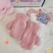 MoonLove Kids Warm Hangable Gloves - Full Finger Soft Plush Mittens for Baby Toddler Infant | Winter Mittens with String | Windproof, Coldproof, and Comfortable Hand Warmer - Pink - Buy Online on GoSupps.com