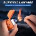 USB Rechargeable Windproof Arc Lighter Waterproof - Dual Arc Plasma Lighter with Emergency Whistle for Outdoor Adventure - Camping Gadgets (Orange) - Buy Online on GoSupps.com