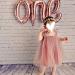 Ugitopi Baby Girls Tutu Dress | Sleeveless Princess Tulle Sundress | Size 9-36 Months (9 Months, Tan) - Buy Online on GoSupps.com