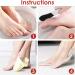 WLLHYF 4-Piece Pedicure Foot File Set - Double Sided Callus Remover & Scrubber for Dead Skin and Cracked Feet - Professional Foot Care Tool for Women and Men - Buy Online on GoSupps.com