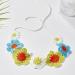 amangul Ethnic Crochet Headband Bohemian Bandanas Headpiece Knitting Flower Tiaras Wide Hairband Women Gypsy Fashion Accessory - Buy Online on GoSupps.com