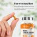 Organic Turmeric Curcumin Capsules - 2160mg High Strength with Black Pepper & Ginger - Soil Association Certified - Made in UK - VitaBright - Buy Online on GoSupps.com