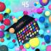 EYESEEK Colorful Eyeshadow Palette Set + Brush | 45 Bright Matte Shades | High Pigmented, Waterproof | Halloween Makeup Gift - Buy Online on GoSupps.com