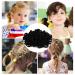 100 Pieces Soft Cotton Mini Hair Ties | No Metal Elastic Bands for Kids & Babies - Perfect for Little Girls - Buy Online on GoSupps.com