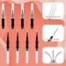 Buy 100pcs Micro Eyebrow Brush Set - Portable Eyebrow Lamination & Spoolie Brushes for Eyebrows & Lash Lift Tools | International Shipping Available - Buy Online on GoSupps.com